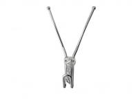 Крючок V-образный металлический, 5 мм