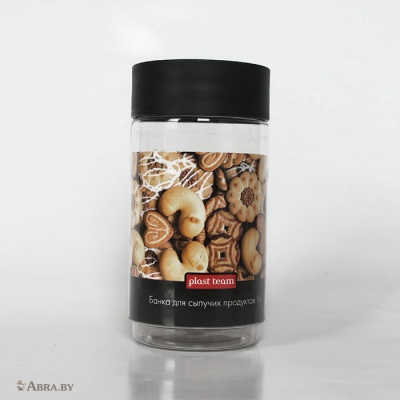 Банка для сыпучих продуктов 1 л Емкости для сыпучих продуктов