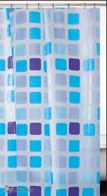Шторка для ванной комнаты Mosaic Шторки и карнизы