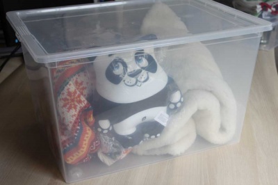 Пластиковый контейнер 50л 530x370x300мм Контейнеры, емкости