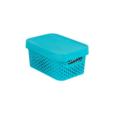 Коробка Infiniti перфорированная с крышкой 4,5 л Ящики, корзины