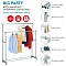 Tatkraft Big Party Стойка для одежды двойная, раздвижная в ширину Вешалки напольные