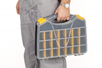 Органайзер Saturn 15" 380х310х65мм Ящики для инструмента