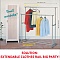 Tatkraft Big Party Стойка для одежды двойная, раздвижная в ширину Вешалки напольные