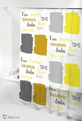 Шторка для ванной комнаты Spring flowers Шторки и карнизы