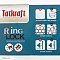 Tatkraft Ring Lock Полка фигурная с 2-мя крючками Подвесные аксессуары