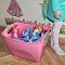 Ящик детский Супер-Пупер розовый Ящики для игрушек