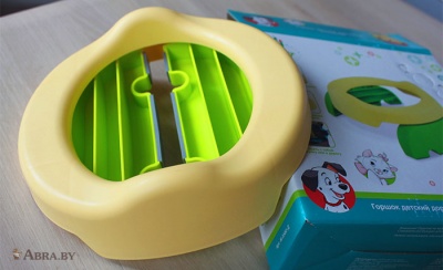 Горшок детский дорожный складной DISNEY банановый Горшки