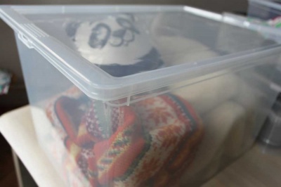 Пластиковый контейнер 50л 530x370x300мм Контейнеры, емкости