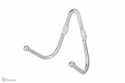 Крючок двойной металлический Подвесные аксессуары