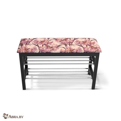 Банкетка Sheffilton SR-0628 гобелен Полки для обуви