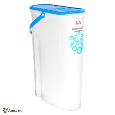 Контейнер для стирального порошка 5л Корзины и сушилки для белья