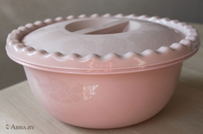 Миска круглая 3 л с крышкой Посуда