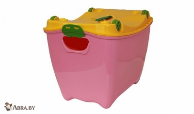 Ящик детский Супер-Пупер розовый Ящики для игрушек