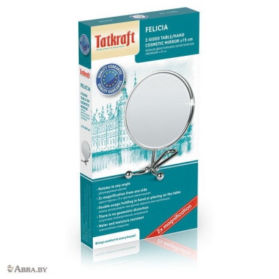Tatkraft Felicia Зеркало настольное косметическое складное Зеркала косметические