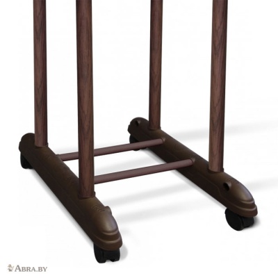 Вешалка костюмная напольная SHT-SUR5 коричневый орех Вешалки напольные