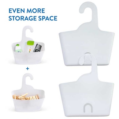 Tatkraft Posh Корзина для душа 2 шт Подвесные аксессуары