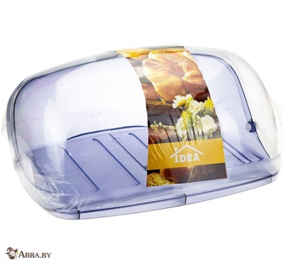 Хлебница Кристалл сиреневая Хлебницы