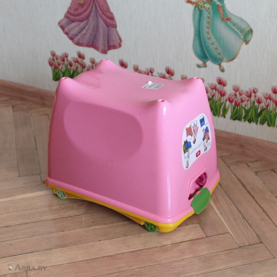 Ящик детский Супер-Пупер розовый Ящики для игрушек