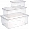 Пластиковый контейнер 25л 530x370x180мм Контейнеры, емкости
