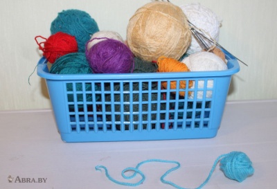 Корзина для хранения  с ручками 294x198x110 мм Ящики, корзины