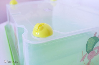 Ящик на роликах с крышкой 30 л Junior Bunny Ящики для игрушек