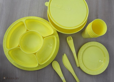 Набор для пикника и барбекю на 4 персоны Bono Посуда