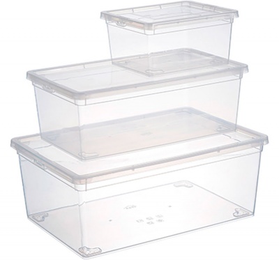 Пластиковый контейнер 10л 370x250x140мм Контейнеры, емкости