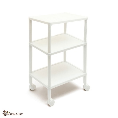 Этажерка на колесах 3 полки Этажерки