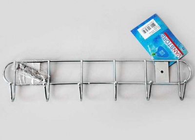 Вешалка с 6 крючками Подвесные аксессуары