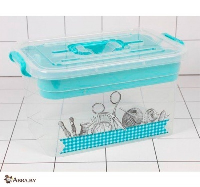 Контейнер с вкладышем 10л Рукоделие Контейнеры, емкости