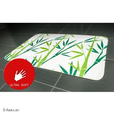 Tatkraft Green Bamboo Коврик для ванной комнаты 50x80 см Коврики для ванной комнаты и туалета