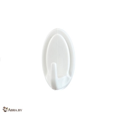 Крючок самоклеящийся Овальчик 10 шт Подвесные аксессуары