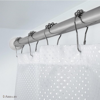 Tatkraft Slide Кольца металлические для шторок 12 шт Шторки и карнизы