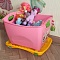 Ящик детский Супер-Пупер розовый Ящики для игрушек