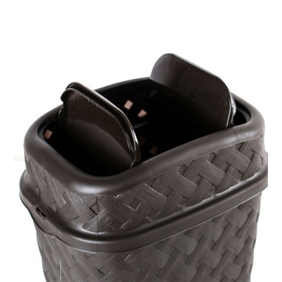 Корзина для бумаг Рогожка 6 л Контейнеры для мусора