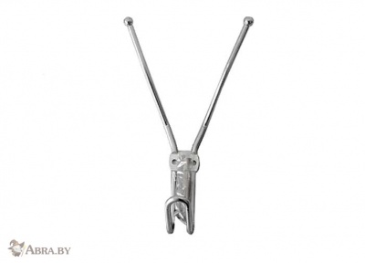 Крючок V-образный металлический, 5 мм Подвесные аксессуары