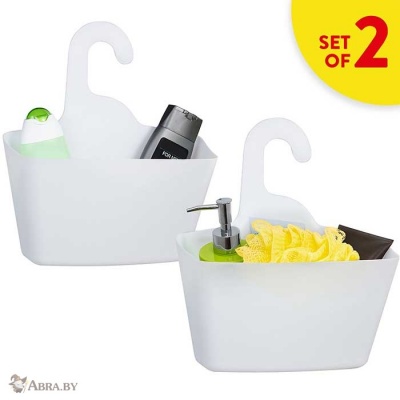 Tatkraft Posh Корзина для душа 2 шт Подвесные аксессуары