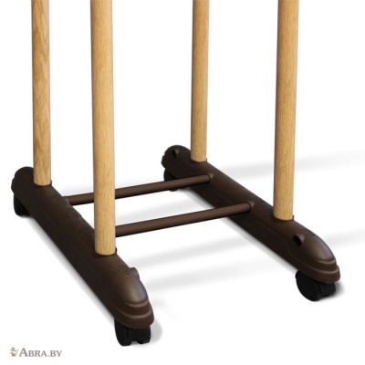 Вешалка костюмная напольная SHT-SUR5 светлый орех Вешалки напольные