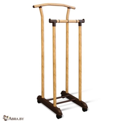 Вешалка костюмная напольная SHT-SUR5 светлый орех Вешалки напольные