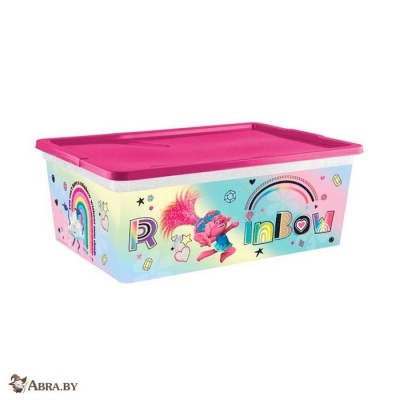 Коробка Trolls 10л Ящики для игрушек