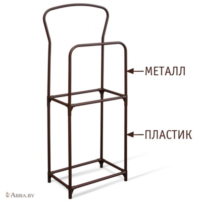 Вешалка костюмная напольная SHT-SUR3 коричневый муар Вешалки напольные