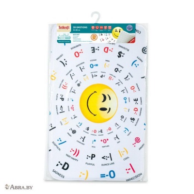 Tatkraft 3D Emotions Коврик для ванной комнаты 50x80 см Коврики для ванной комнаты и туалета